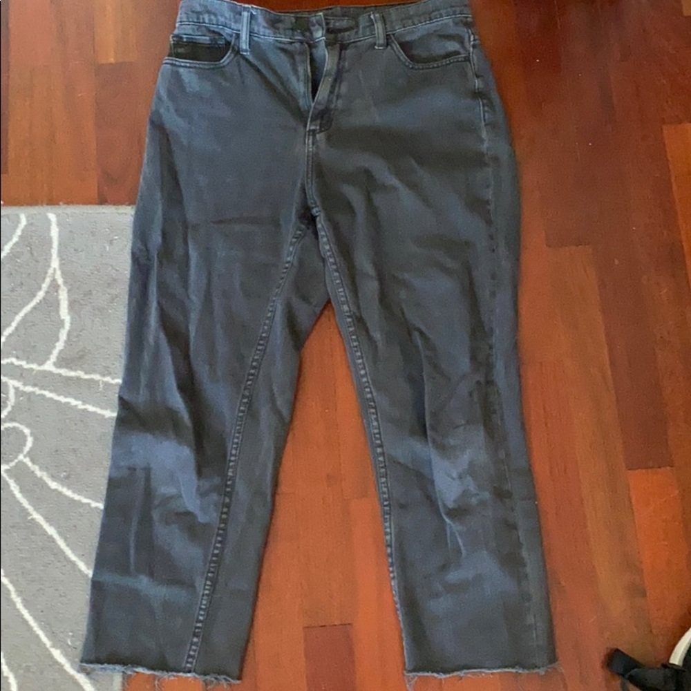 BDG black “mom” pants.